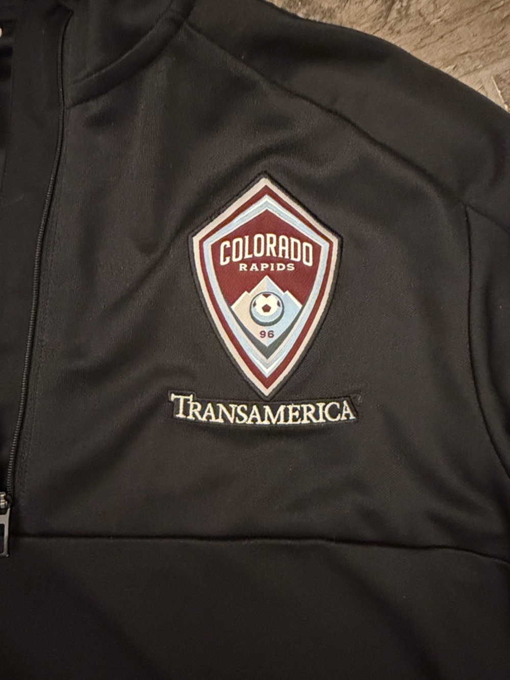 adidas Black Half-Zip Performance Pullover - Picture 3 of 5